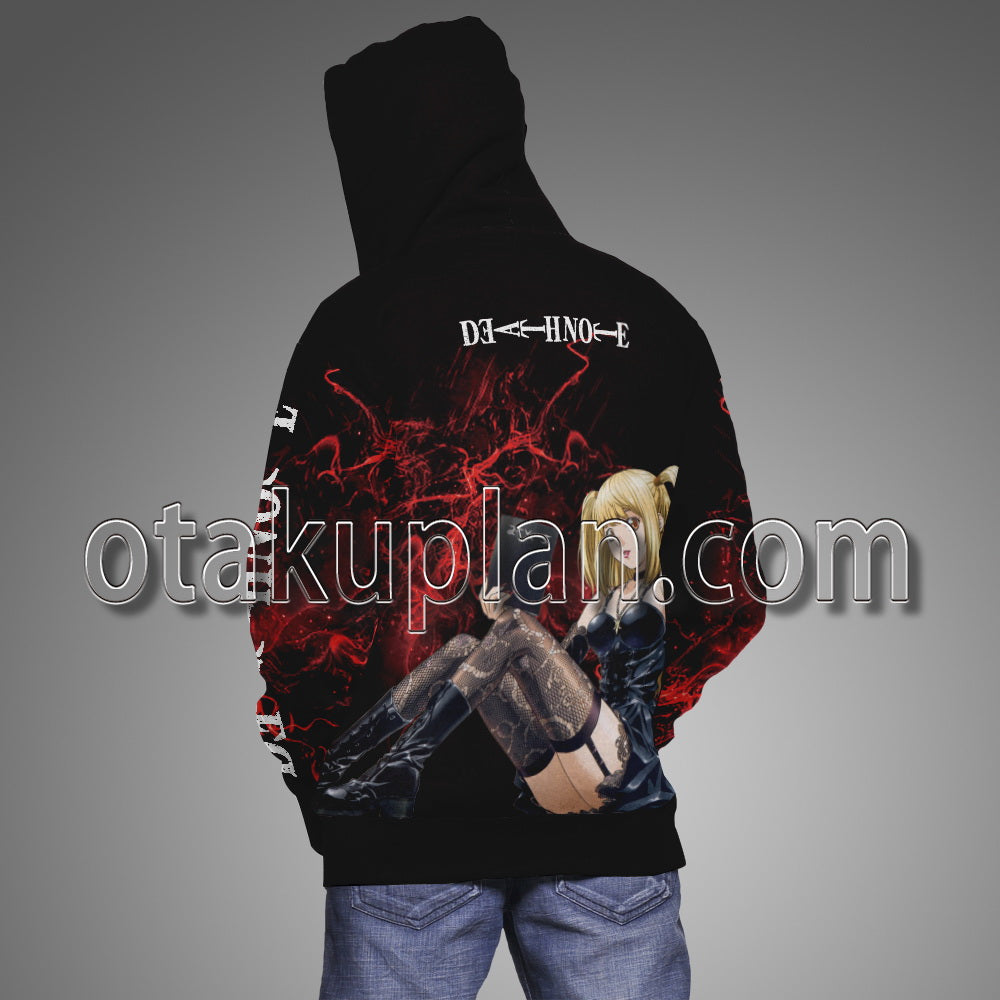 Death Note Misa Amane Black Hoodie