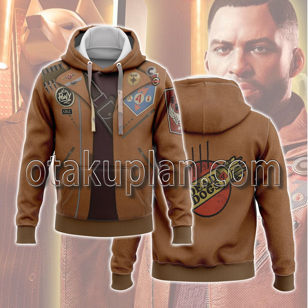 Deathloop Colt Vahn Cosplay Hoodie