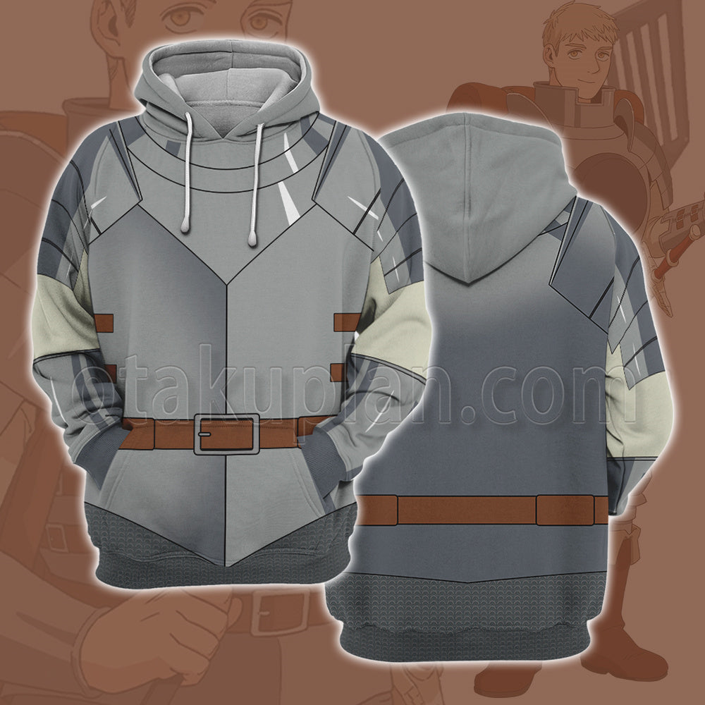 Delicious In Dungeon Laios Touden Armor Cosplay Hoodie
