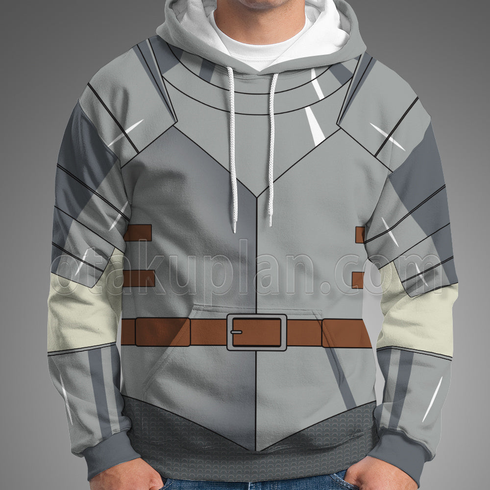 Delicious In Dungeon Laios Touden Armor Cosplay Hoodie