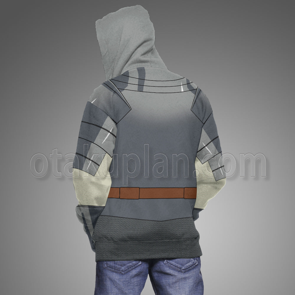 Delicious In Dungeon Laios Touden Armor Cosplay Hoodie