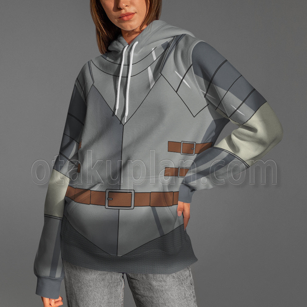 Delicious In Dungeon Laios Touden Armor Cosplay Hoodie