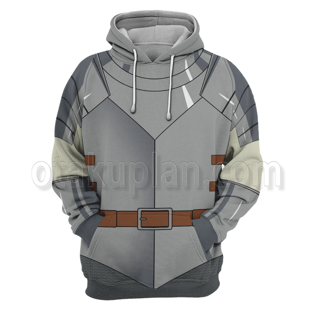 Delicious In Dungeon Laios Touden Armor Cosplay Hoodie