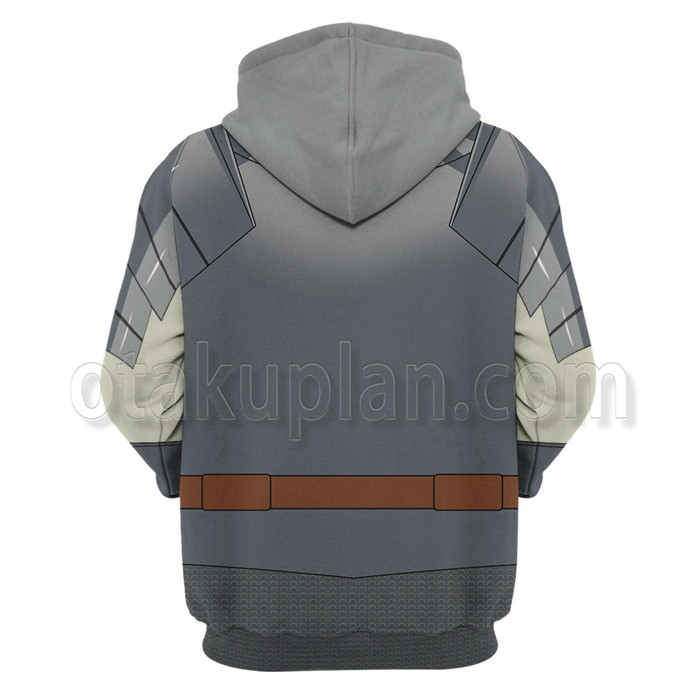Delicious In Dungeon Laios Touden Armor Cosplay Hoodie