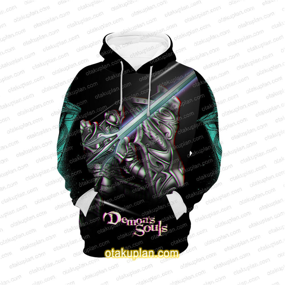 Demon's Douls Tower Knight Hoodie
