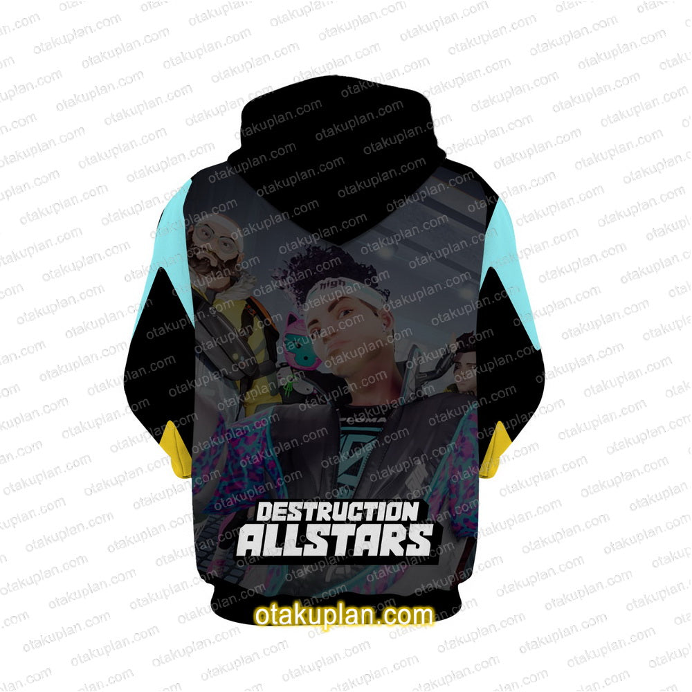 Destruction All Star Crazy Action Hoodie