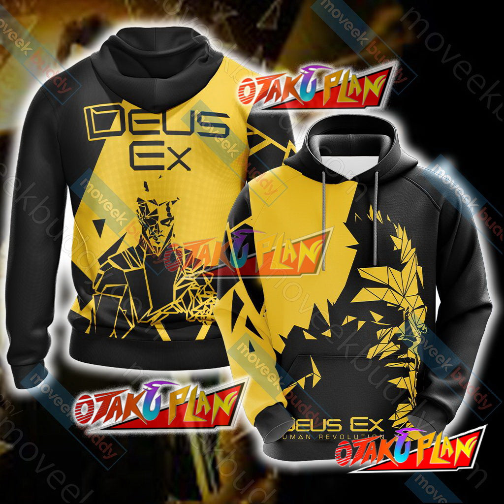 Deus Ex Human Revolution Unisex 3D Hoodie