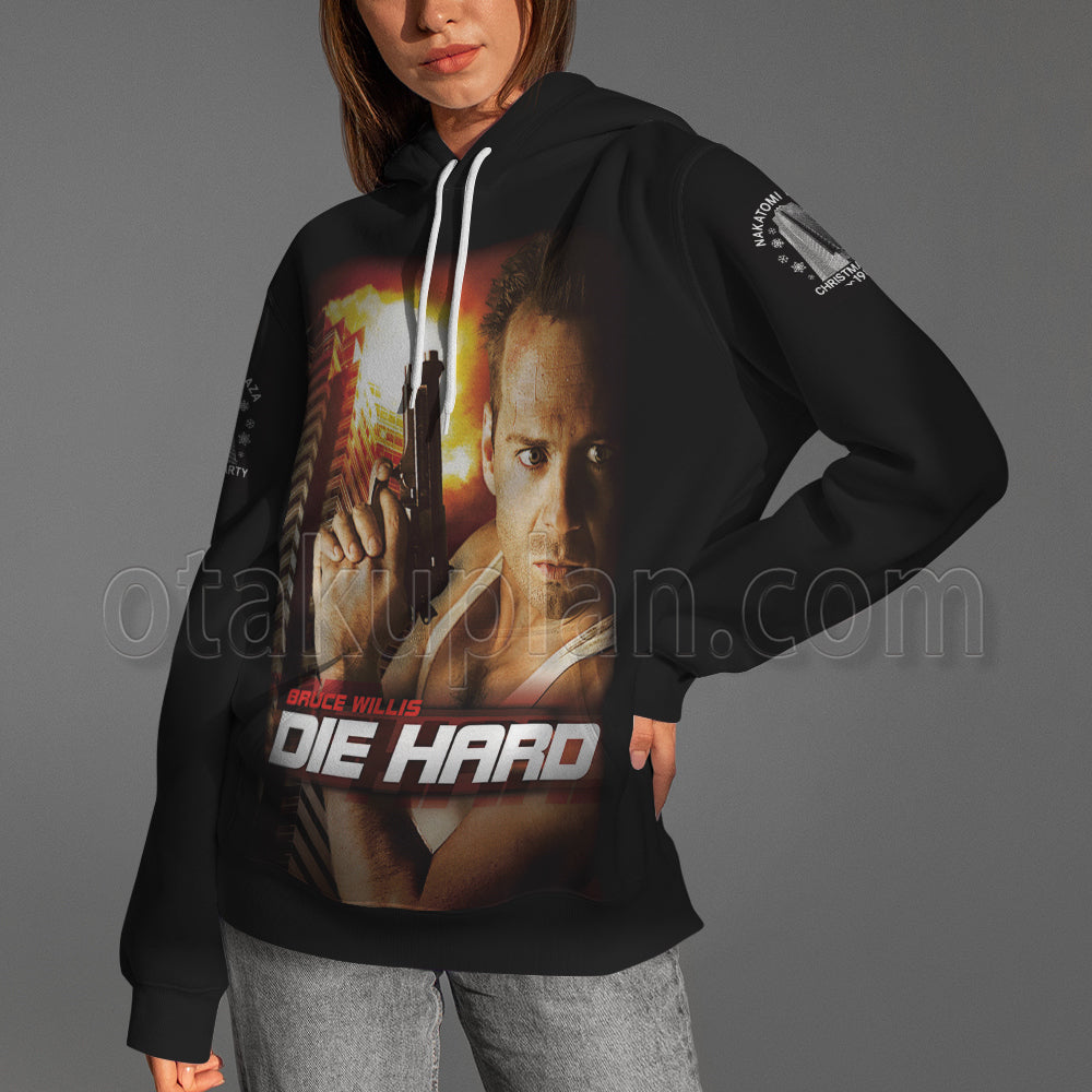 Die Hard 1988 Black Hoodie
