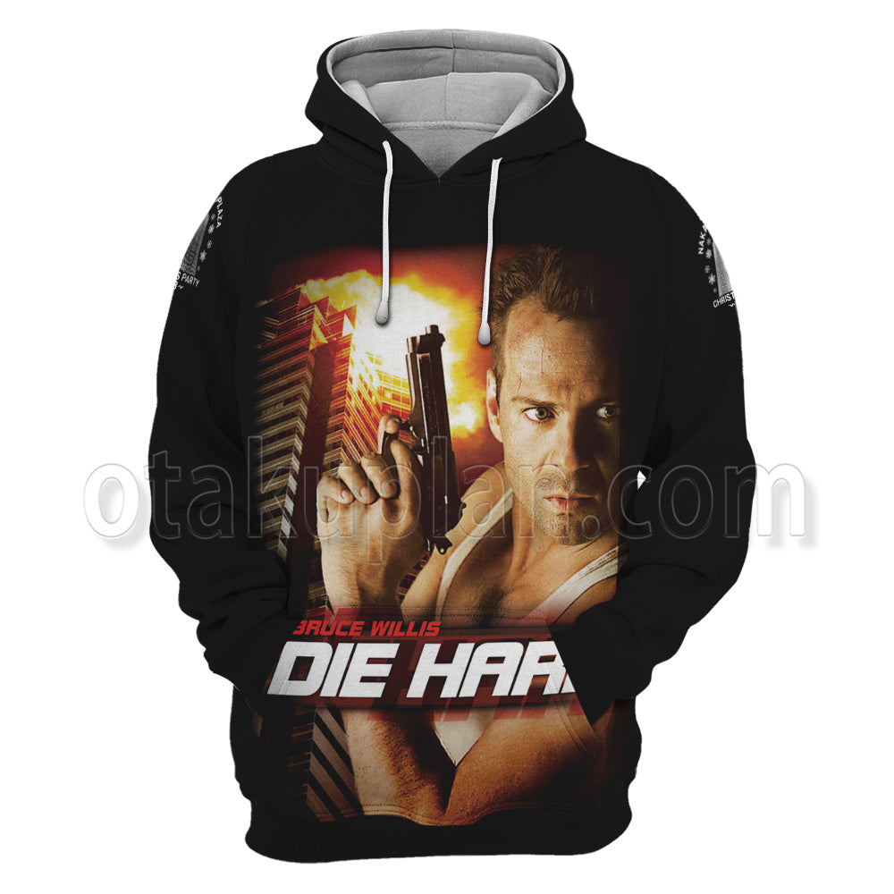 Die Hard 1988 Black Hoodie