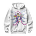 Digimon Adventure Angewomon Flying With Flapping Wings Anime Apparel