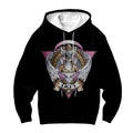 Digimon Adventure Angewomon Tailmon Black Background Pink Logo Anime Apparel