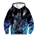 Digimon Adventure Beelzemon Sitting With Black Wings Anime Apparel