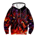 Digimon Adventure Burning Red Flame Digimon Donedevimon Anime Apparel