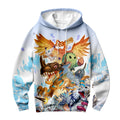 Digimon Adventure Classic Team Colorful Digimon Anime Apparel