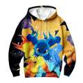 Digimon Adventure Cosmic Blue V-Mon In Digital Universe Anime Apparel