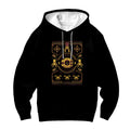 Digimon Adventure Courage Crest Pixel Art Black And Yellow Color Scheme Anime Apparel