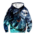 Digimon Adventure Devimon In Moonlight Blue Anime Apparel