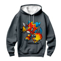 Digimon Adventure Fladramon Standing On Gray Background Anime Apparel