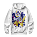 Digimon Adventure Gabumon Standing In Blue And Yellow Anime Apparel