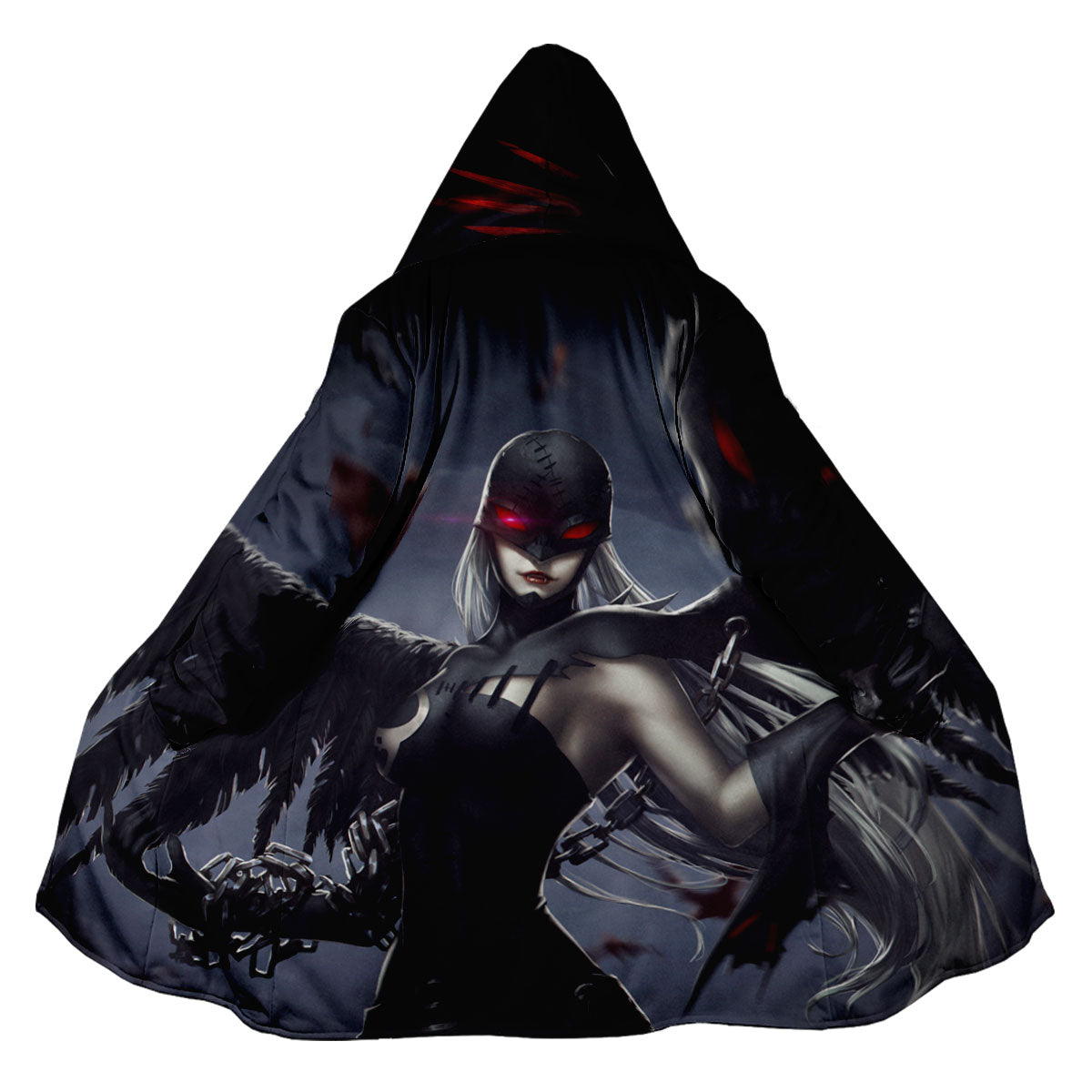 Digimon Adventure Ladydevimon Dark Wings And Chains Anime Apparel