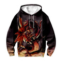 Digimon Adventure Megidramon Ferocious Blazing Fury Anime Apparel