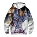 Digimon Adventure Metalgarurumon And Yamato Standing Together Anime Apparel