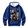 Digimon Adventure Omegamon Multi-Form Collage Blue Anime Apparel
