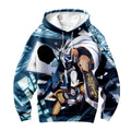 Digimon Adventure Omegamon Standing With Allies In Blue Anime Apparel