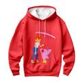 Digimon Adventure Sora And Biyomon In Red Anime Apparel