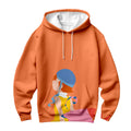 Digimon Adventure Sora Takenouchi And Biyomon Orange Side View Anime Apparel