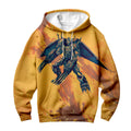 Digimon Adventure Wargreymon Flying With Orange Energy Anime Apparel