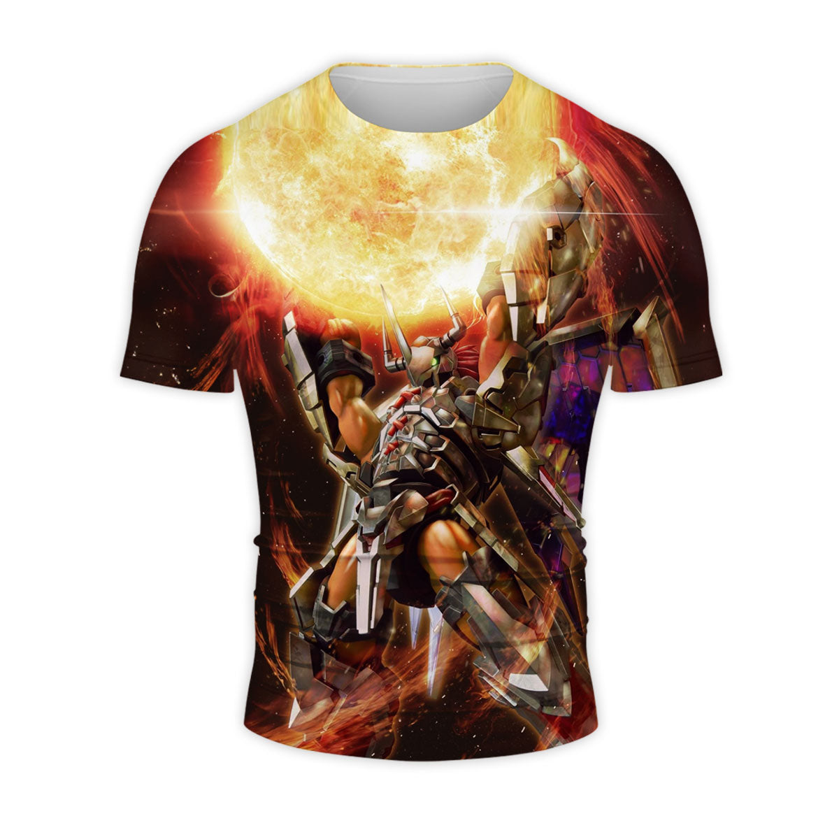 Digimon Adventure Wargreymon Unleashing Massive Fireball Attack Anime Apparel