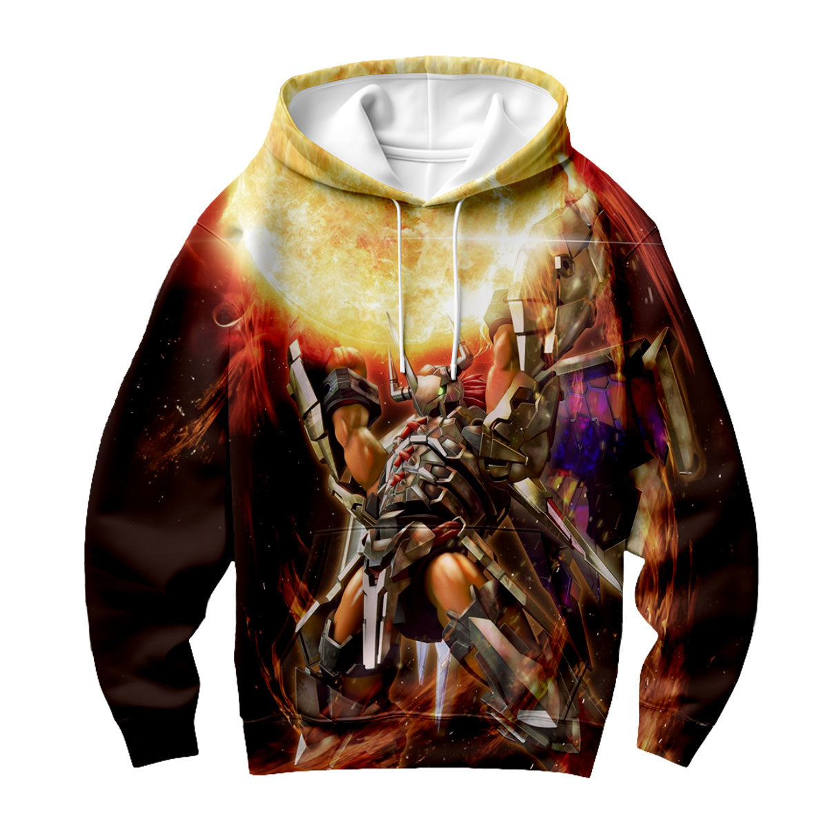 Digimon Adventure Wargreymon Unleashing Massive Fireball Attack Anime Apparel