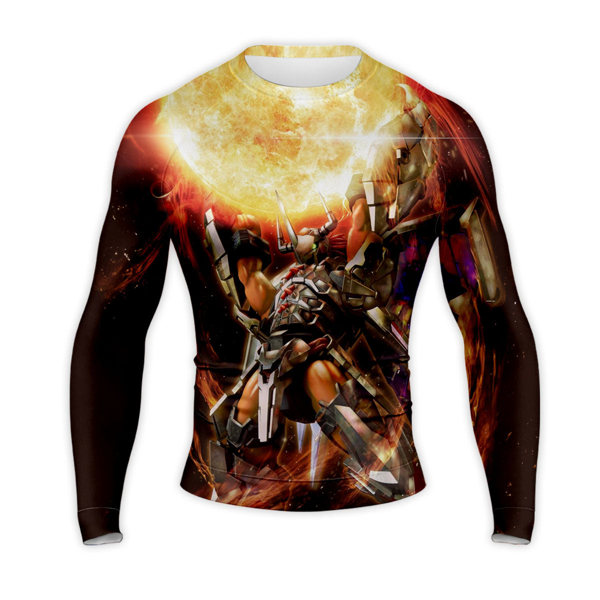 Digimon Adventure Wargreymon Unleashing Massive Fireball Attack Anime Apparel