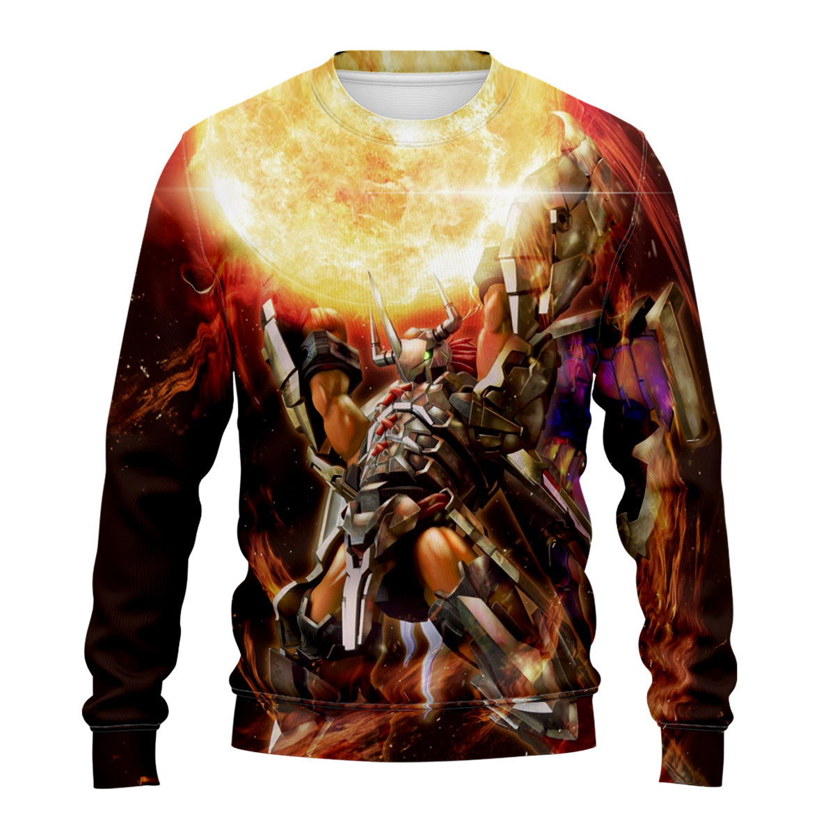 Digimon Adventure Wargreymon Unleashing Massive Fireball Attack Anime Apparel