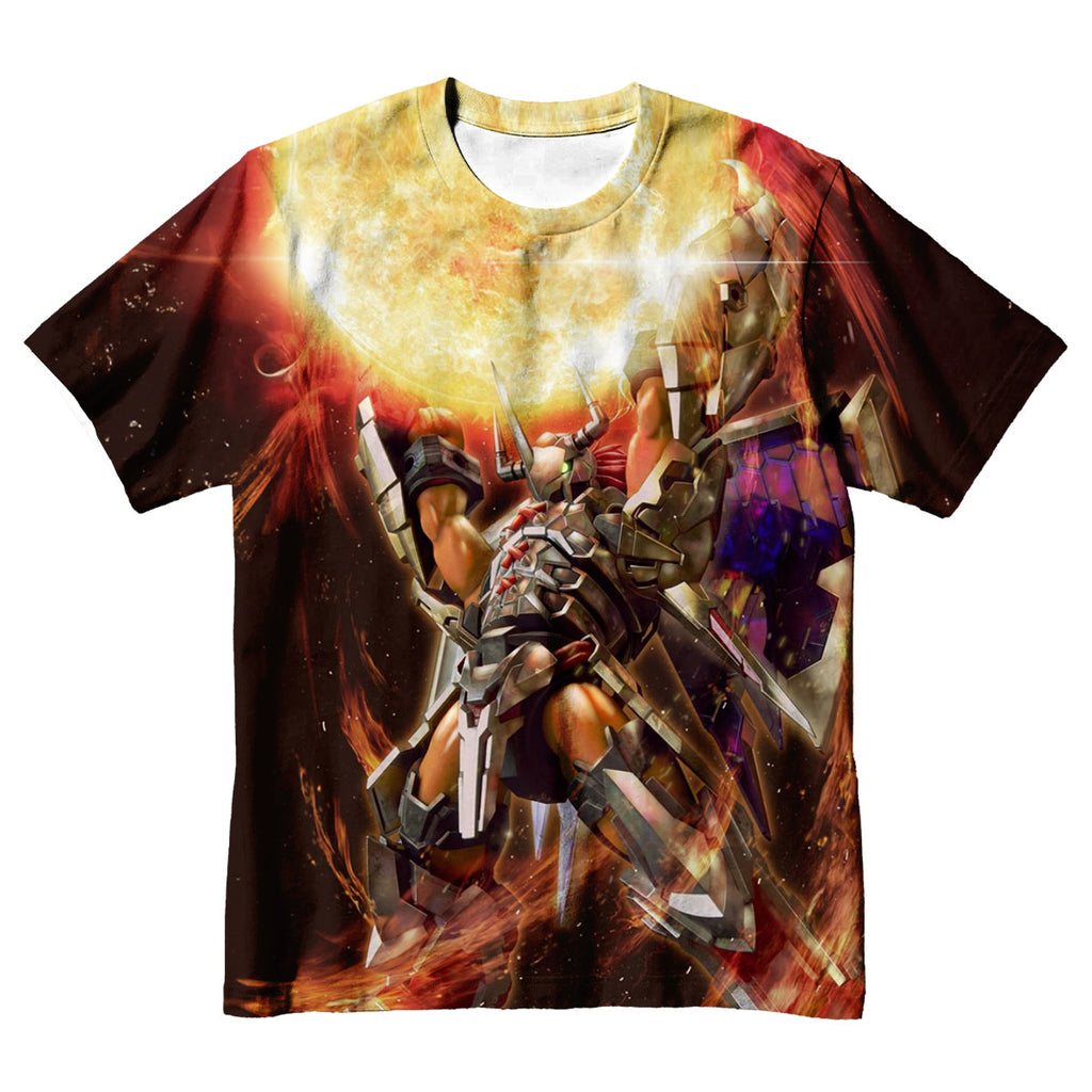 Digimon Adventure Wargreymon Unleashing Massive Fireball Attack Anime Apparel