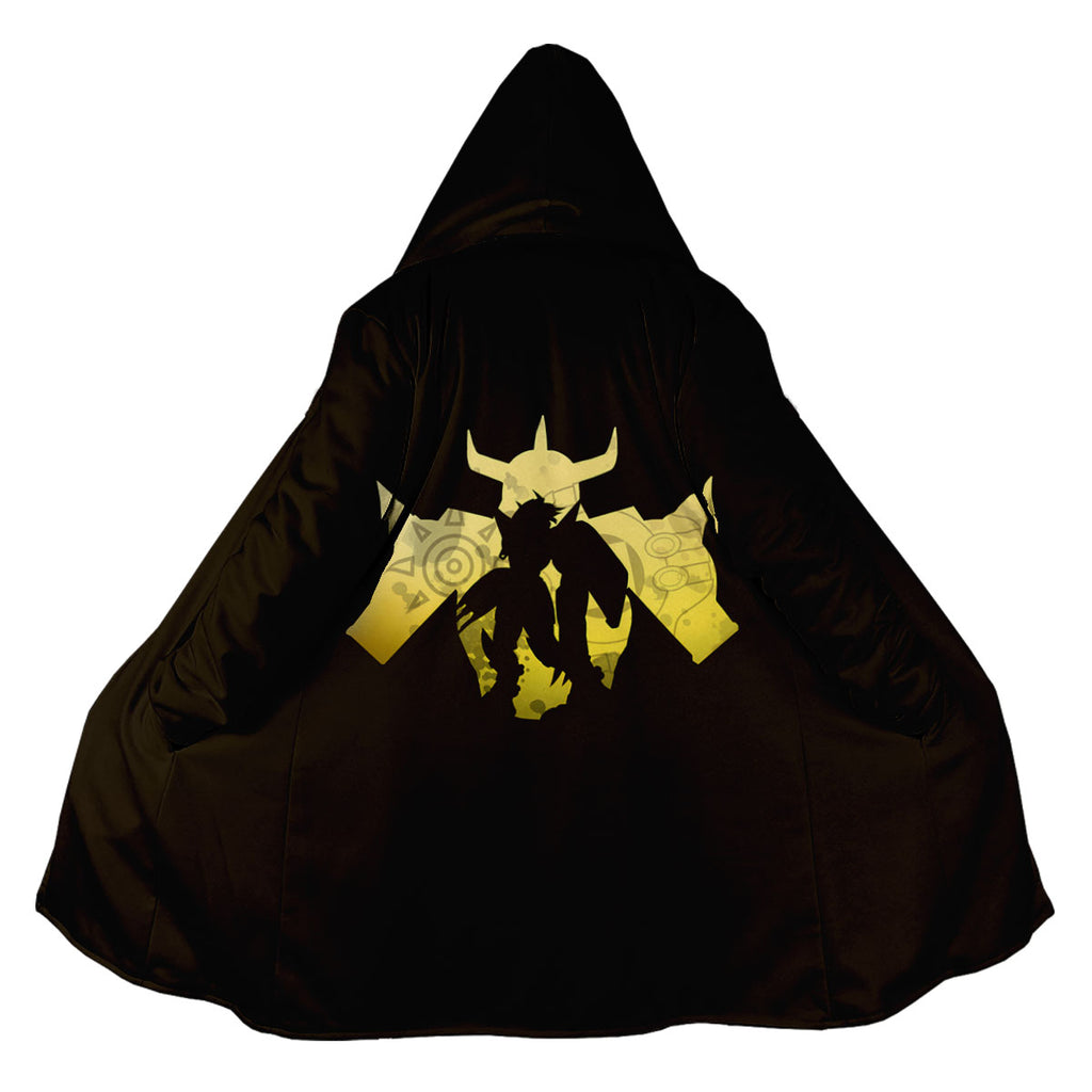 Digimon Adventure Wargreymon Yellow Silhouette Anime Apparel