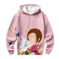 Digimon Adventure Young Hikari With Pink Tailmon Anime Apparel