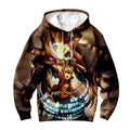 Digimon Frontier Spirit Evolution Fusion In Light Anime Apparel