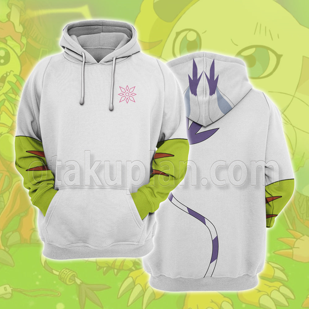 Digimon Tailmon Original State Cosplay Hoodie