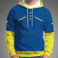 Digimon Yagami Taichi Blue Star Casual Clothes Cosplay Hoodie