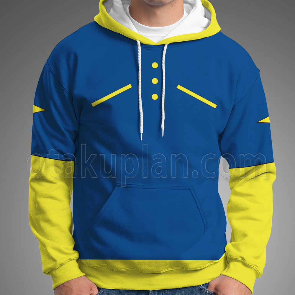 Digimon Yagami Taichi Blue Star Casual Clothes Cosplay Hoodie