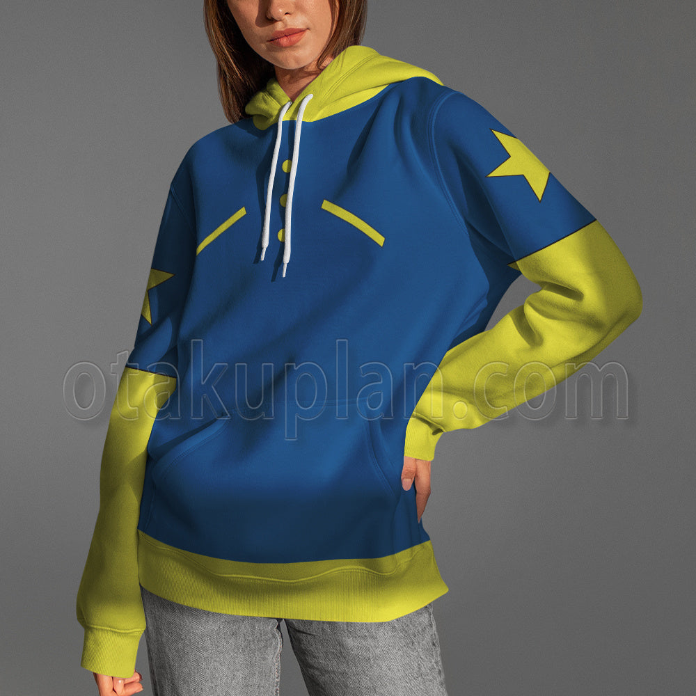 Digimon Yagami Taichi Blue Star Casual Clothes Cosplay Hoodie