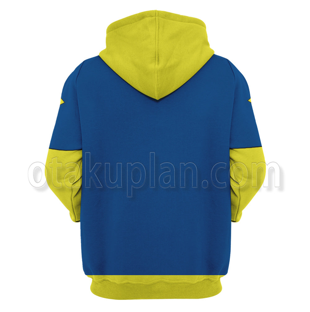 Digimon Yagami Taichi Blue Star Casual Clothes Cosplay Hoodie