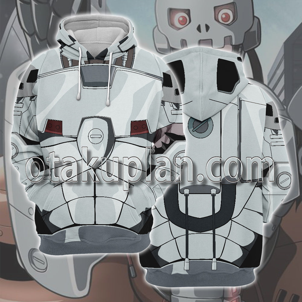 Digital Monster Andromon Cosplay Hoodie