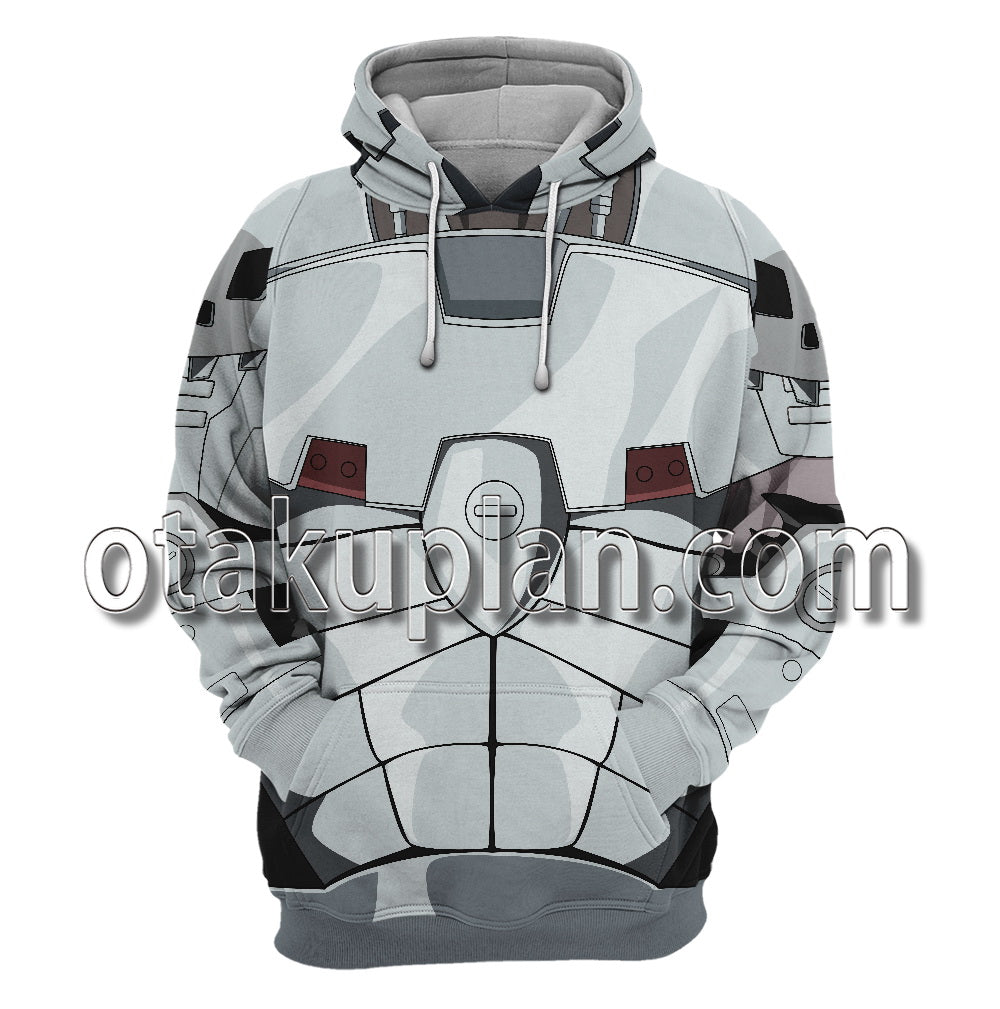 Digital Monster Andromon Cosplay Hoodie