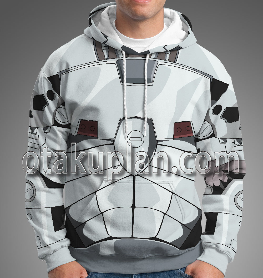 Digital Monster Andromon Cosplay Hoodie