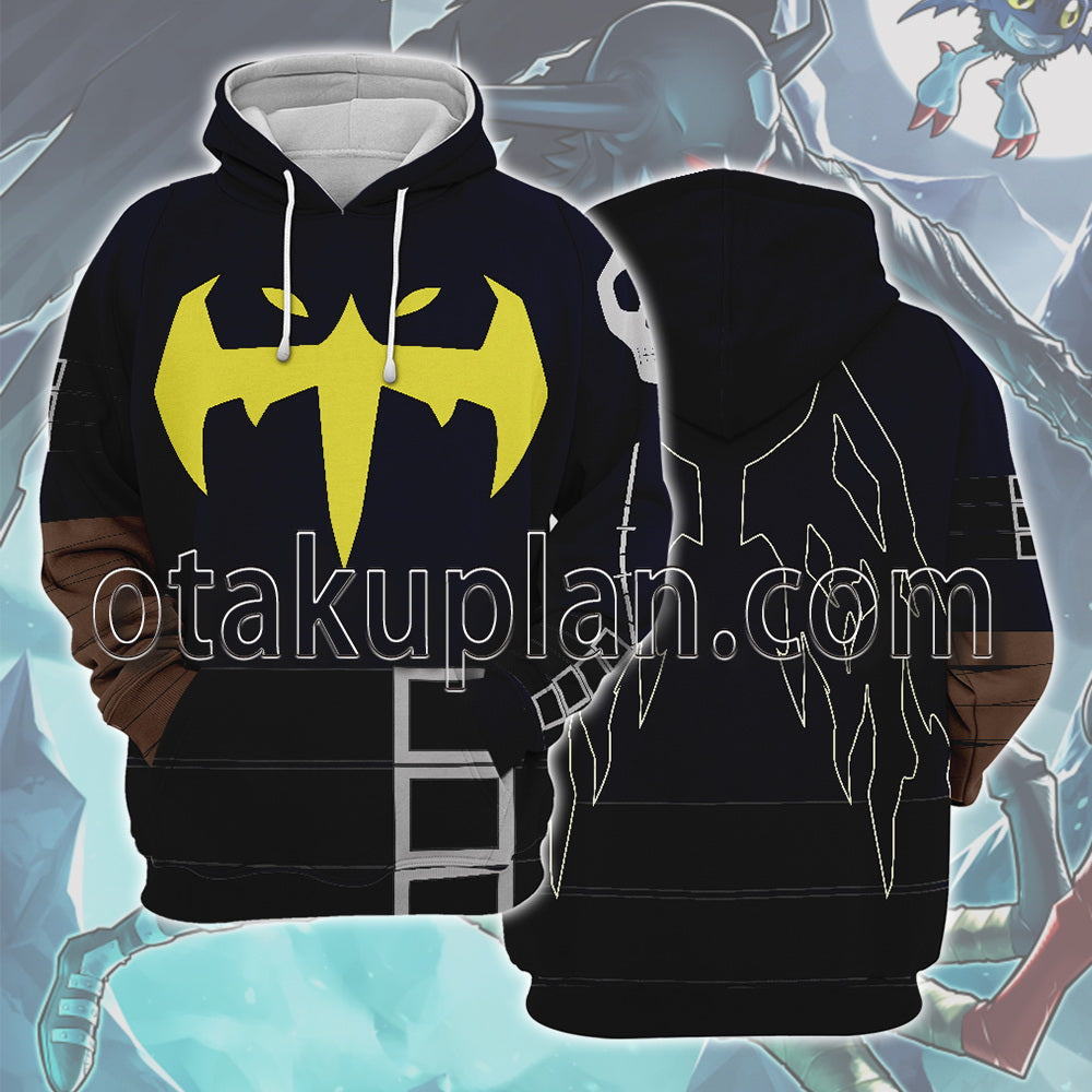 Digital Monster Devimon Cosplay Hoodie