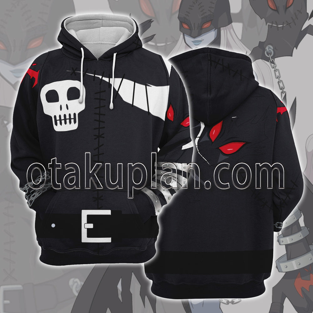 Digital Monster Lady Devimon Cosplay Hoodie