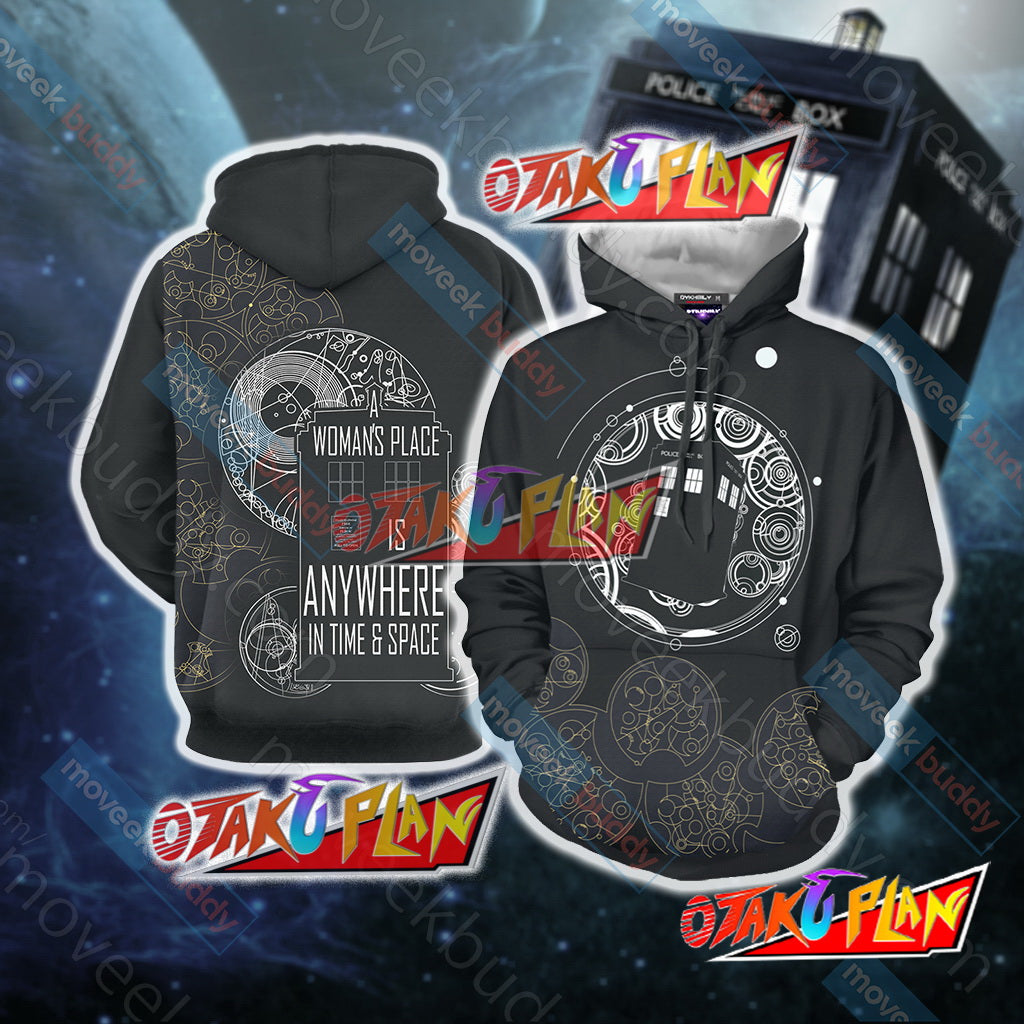 Doctor Who Tardis New Look Unisex 3D Hoodie